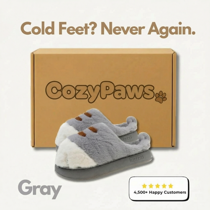 CozyPawz™ Soft Heat Slippers