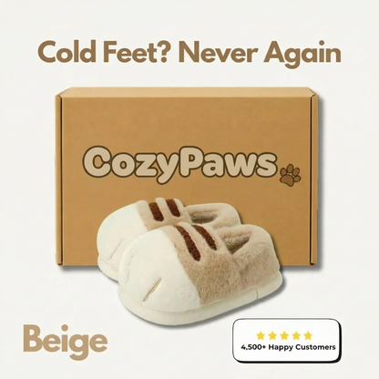 CozyPawz™ Soft Heat Slippers