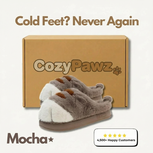 CozyPawz™ Soft Heat Slippers